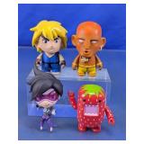 Street Fighter, Domo, & Tracer Figurine Set