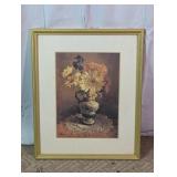 Framed Floral Still Life Art Print