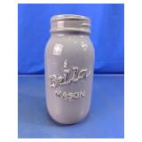 Bella Mason Stoneware Decorative Jar Vase