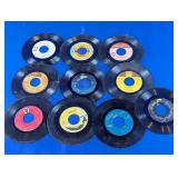 Assorted Vintage 7" Vinyl 45 RPM Records Lot
