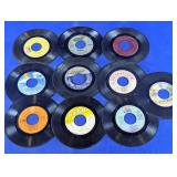 Vintage 45 RPM Vinyl Records Collection Lot