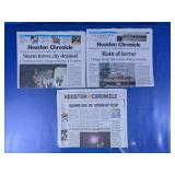 Houston Chronicle Hurricane Newspaper Collection