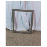 Rustic Gray Wood Wall Picture Frame