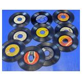 Vintage Collection of 45 RPM Vinyl Records Lot