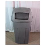 Toter Commercial Graystone Swing Door Trash Can
