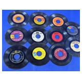 Vintage 7" 45 RPM Vinyl Record Collection Lot