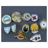 11 Vtg Organization & Service Pin Collection