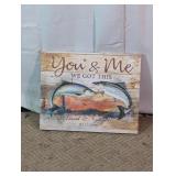 You & Me We Got This Fish Canvas Wall Decor