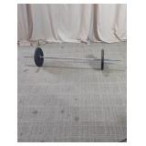 Vtg Weider Barbell Bar With 25 lb Plates