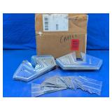 Galvanized Metal Bracket & Plate Hardware Lot