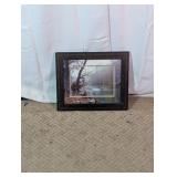 Michaels Framed Scenic Forest River Art