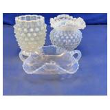 Opalescent Glass Decorative Pieces