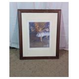 Framed Edgar Degas Ballerinas Art Print
