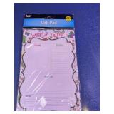 Jot Weekly Goals List Pad 60 Sheets