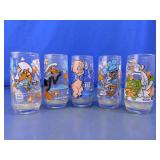 Vintage 1979 Pepsi Looney Tunes Collector Glasses