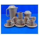 Clay Pottery Tea and Coffee Assortment