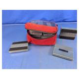 Red EMS Medical Foam Ampoule Case Organizer