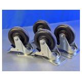 Heavy Duty Swivel Caster Wheel Set