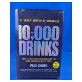 10,000 Drinks by Paul Knorr Hardcover