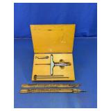 Starrett 445 Micrometer Depth Gage Set