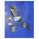Padlocks, Keys and Key Accessories Assortment