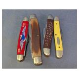 Vtg Case XX & Collectible Pocket Knives Lot
