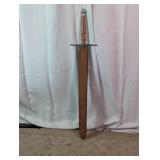 Medieval-Style Long Sword with Sheath