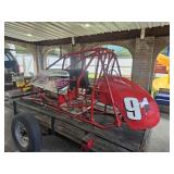 Sprint car chassis w/ extra parts
