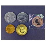 Vtg. Commemorative Medals & Tokens Collection Lot