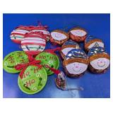 Assorted Christmas Ornaments Lot