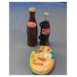Lip-Pop, Coca-Cola Miniature Bottle & Tin Case