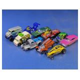 Vintage Assorted Die-Cast Toy Cars Lot
