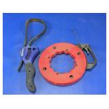Alltrade Strap Wrench & Fish Tape Reel Set