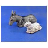 Vintage Nativity Figures Duo