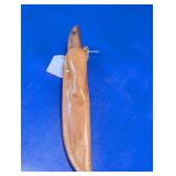 Herterï¿½s Wood-Handled Belt Knife with Sheath