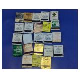 Vintage Wisconsin Advertising Matchbook Collection