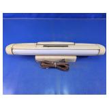 Vintage Ivory Metal Desk Lamp Light