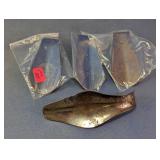 Vintage Silver Plate Advertising Shoe Horns