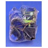 15 ft Blue Ratchet Tie Down Strap 300 lb Limit