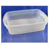 Small 32 Qt Clear Storage Bin