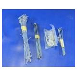 Metal Pins, Stakes & Hardware Lot