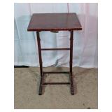 Folding Wooden Snack Table