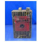 Vintage Super Valspar Clear Varnish Metal Can
