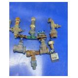 Vintage Assorted Plumbing Valves & Fittings Lot