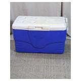 Coleman Blue & White Portable Cooler