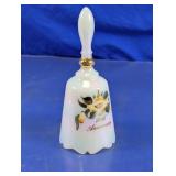 Fenton 50th Anniversary Hand-Painted Glass Bell