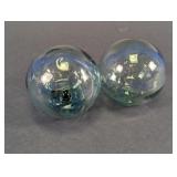 Glass Fishing Float Balls Set
