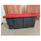 Husky 45 Gal Latch & Stack Wheeled Storage Tote