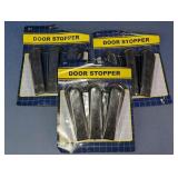 Black Rubber Wedge Door Stoppers