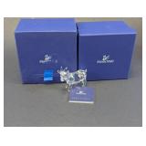 Swarovski Crystal Goat Figurine